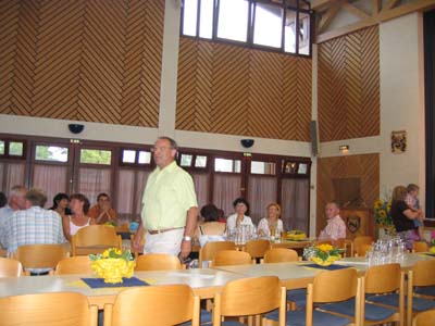 2006-07-14 Partnerkapelle St. Magdalena ist zu Besuch 02 Freitag Gesellschaftsabend 4