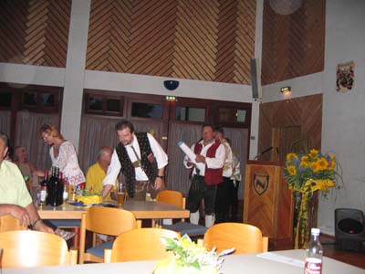 2006-07-14 Partnerkapelle St. Magdalena ist zu Besuch 02 Freitag Gesellschaftsabend 29
