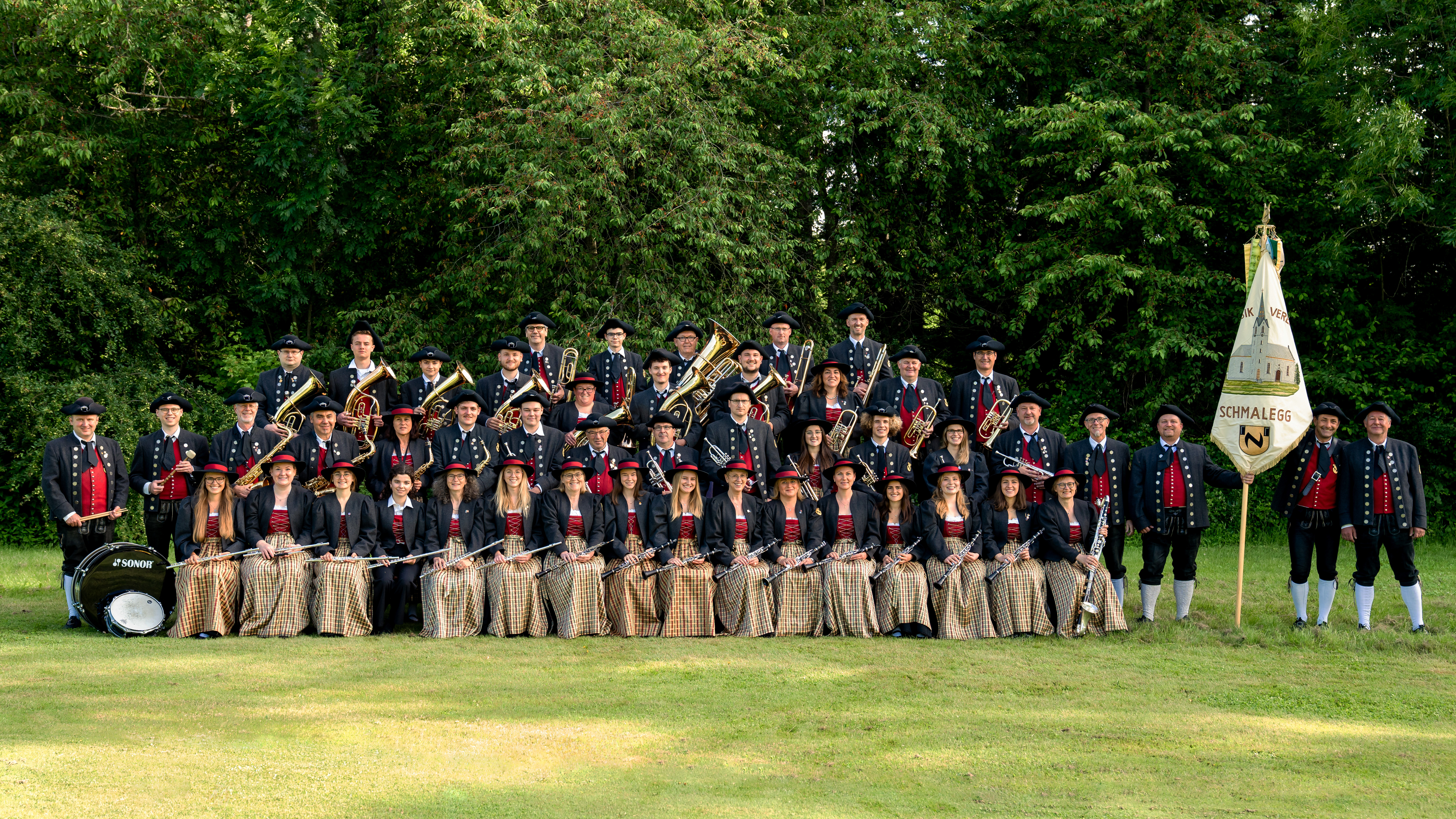 Offizielles Gruppenbild des MV Schmalegg