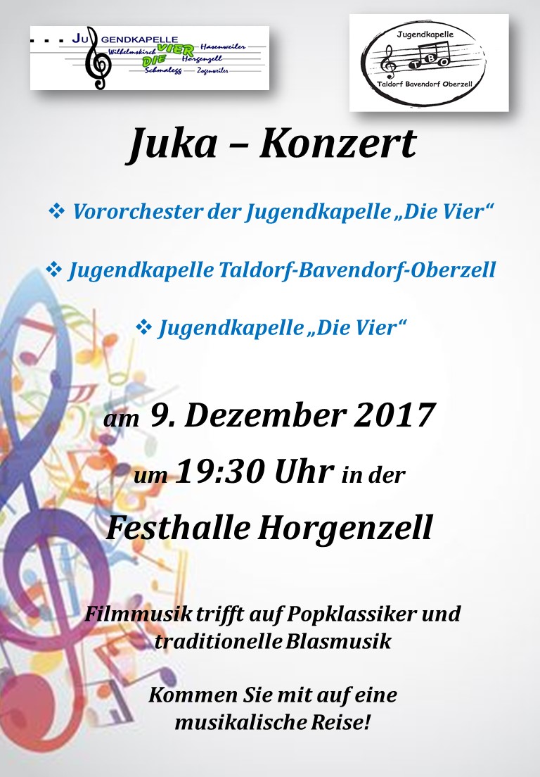 Plakat Juka-Konzert 2017