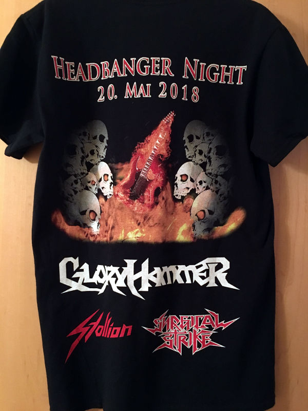 Headbanger T-Shirt 2018 Rear