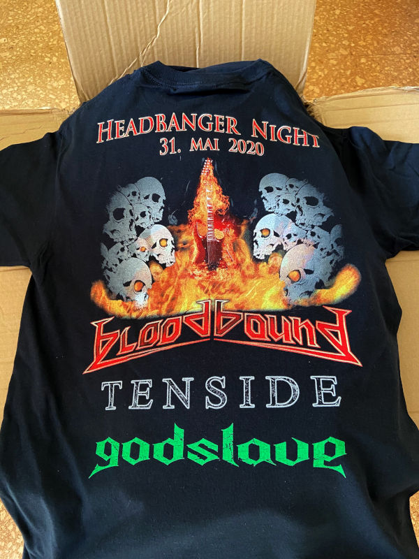 Headbanger T-Shirt 2020 Rear