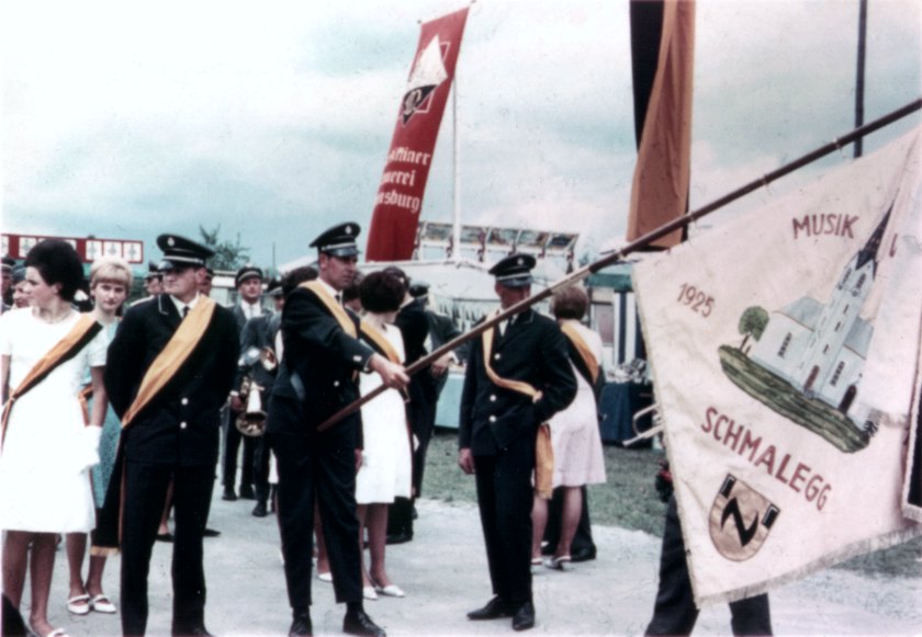 Fahnenweihe Musikverein Schmalegg 1965