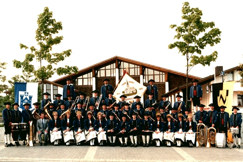 Gruppenbild Musikverein Schmalegg 1987